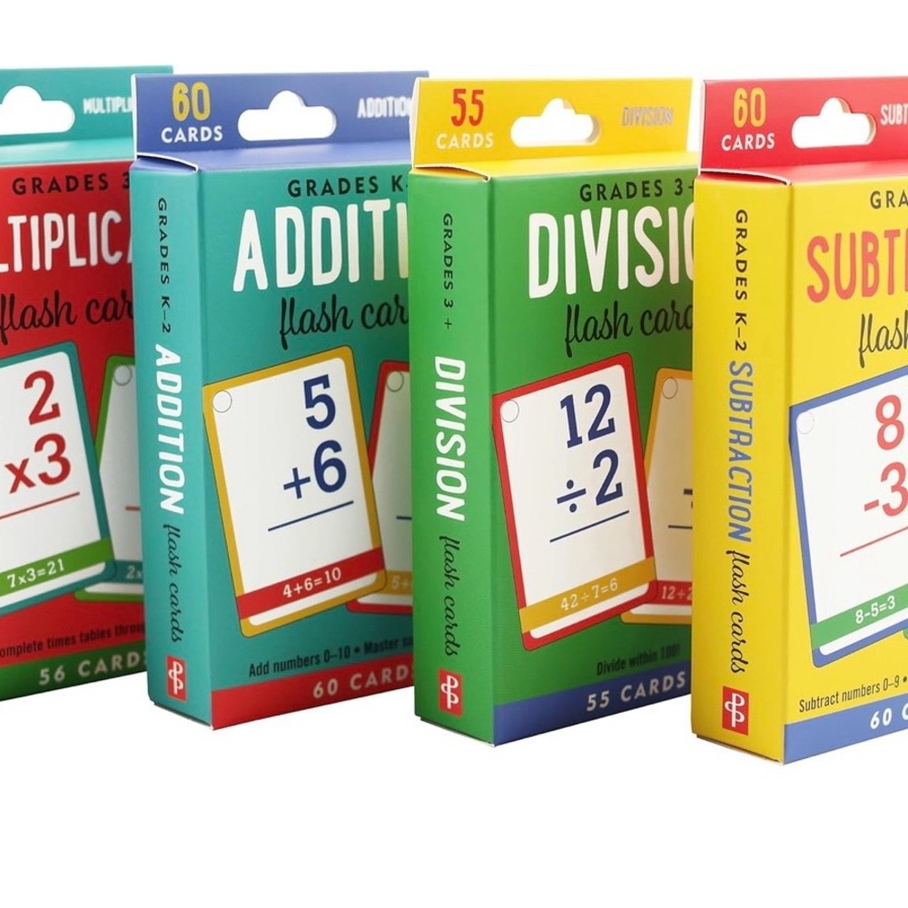 Math Flash Cards Set - Picture 5 of 6